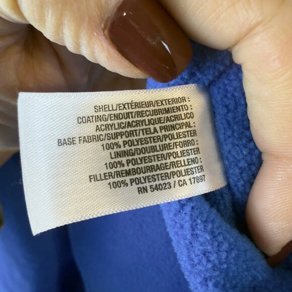 Old Navy Plus sz. 2X blue quilted vest, spring, fall, winter casual office #4248 - Picture 9 of 10